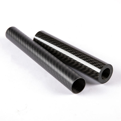 Flexibility 100% Real Carbon Tubes 3K Wrapped Carbon Fiber Composite Tube