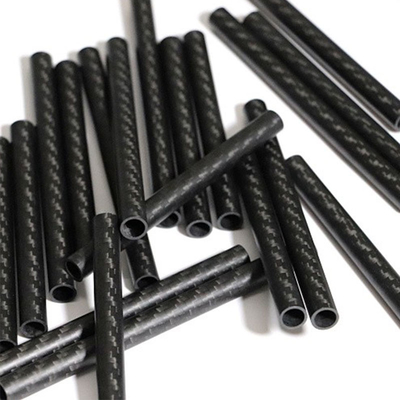 Flexibility 100% Real Carbon Tubes 3K Wrapped Carbon Fiber Composite Tube