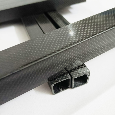 Extremely Strong and Durable Water Resistant 100% 3K Carbon Fiber Tubing Rectangular