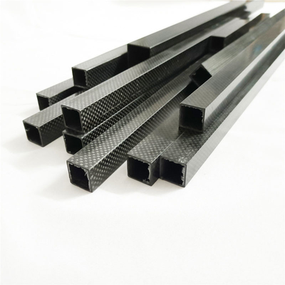 Abrasion Resistant Chemical Resistant Customized Carbon Fiber Square Tube