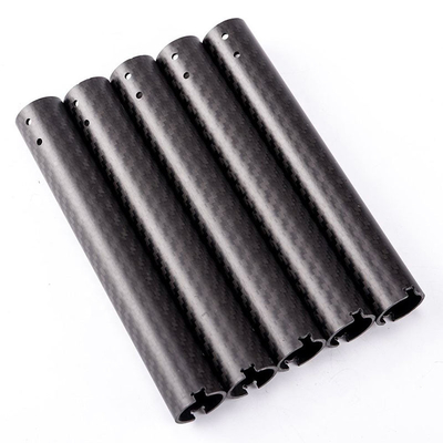 Lightweight and Versatile Carbon Fiber Tube with 3K Twill Plain Weave and UV Resistance