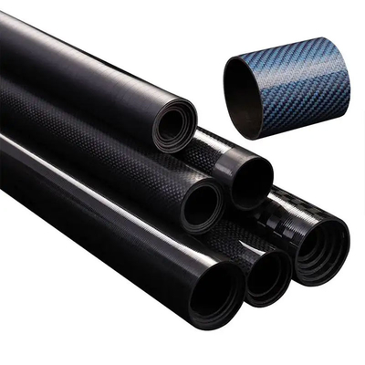 Resistance to Corrosion & Chemicals 100% 3K Carbon Fiber Tube Lightweight