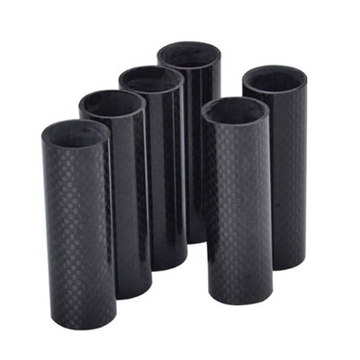 Custom 3K Twill Matte Carbon Fiber Tube High Modulus Lightweight Carbon Tubes