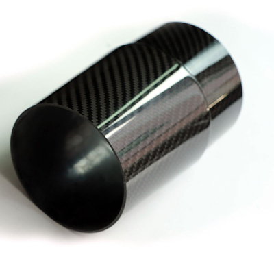 Corrosion Resistance 100% 3K Glossy Twill Carbon Fiber Composite Tube Pipe