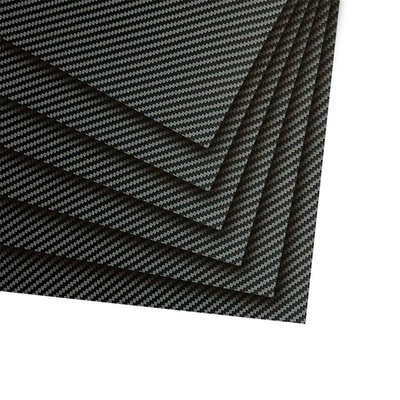 Twill Matte Plain Glossy Customize Size 3K 100% Full Carbon Fiber Plate