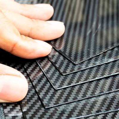 200 X 300 X 1 MM Carbon Fiber Sheets 100% 3K Twill Matte Carbon Fiber Plate