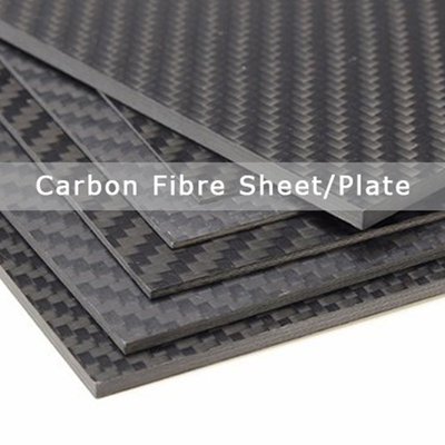 3K 100% Rigid Carbon Fibre Sheet 0.25, 0.5, 1.0, 1.5, 2.0, 2.5, 3.0, 4.0, 5.0mm