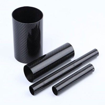 UV Protected Multiple Sizes 3K Carbon Fiber Tube - Glossy/Matt Finish