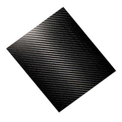T300 3K 100% Full Carbon Fiber Sheet Twill Glossy Forged Plate Customized Size and Thickness