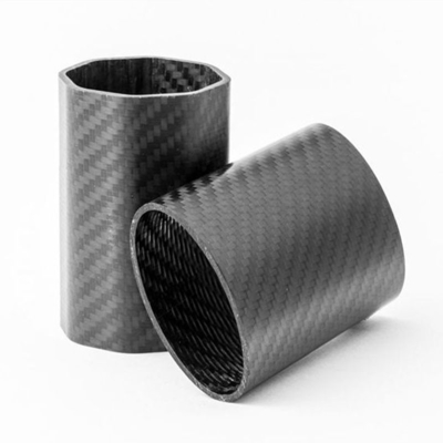 Full Carbon Fiber Matte Pipes 100% Carbon Fiber Tube Pipe Customize Sizes
