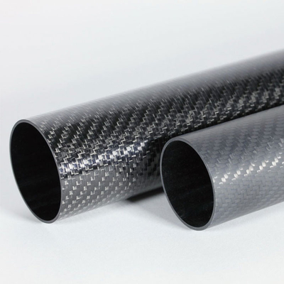 Full Carbon Fiber Matte Pipes 100% Carbon Fiber Tube Pipe Customize Sizes
