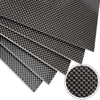 High Quality Materials 100% 3K Plain Matte Carbon Fiber Plate High Gloss