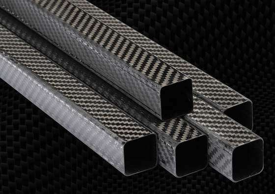 Dimensionally Stable Highly Corrosion Resistance Carbon Fiber Square Tubes