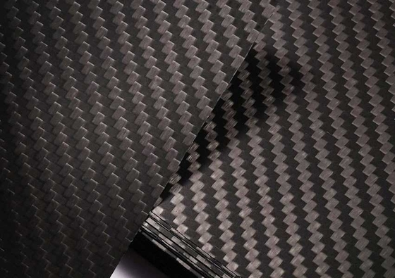 Glossy Surface Finish 100% 3K Standard Modulus Carbon Fiber Composite Sheets