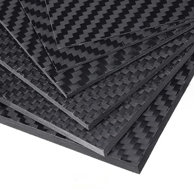 Carbon Fiber Sheets Twill Weave Glossy Or Matte Finish 200 X 300 Mm Or 7.8 X 11.8 Inches