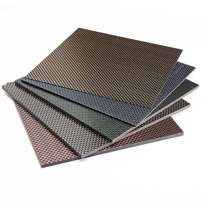 Epoxy Resin 3K Twill Matte Carbon Fiber Sheet Flexible Customization Options