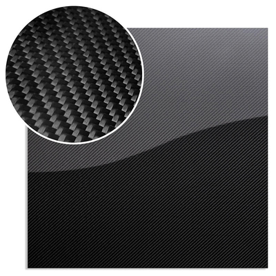 Resistant to Chemicals and High Temperatures 3K Plain Matte Carbon Fiber Plate