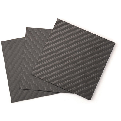 High Temp Plain Weave Carbon Fiber Board Sheet Matt High-End Imported Raw Materials