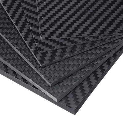 High Temp Plain Weave Carbon Fiber Board Sheet Matt High-End Imported Raw Materials
