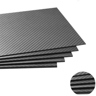 3K Carbon Fiber Sheet Panel 200*250mm Fiber Board - CNC Cutting Plate