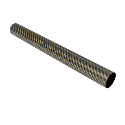 Higher Impact Strength Lightweight Frames 20x18x1000mm Twill Fabric Carbon Fiber Tube