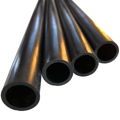 Super High Strength 20mm x 16mm x 1000mm Carbon Fiber Tube  Pultruded Round Tube