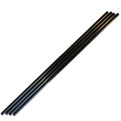 Super High Strength 20mm x 16mm x 1000mm Carbon Fiber Tube  Pultruded Round Tube