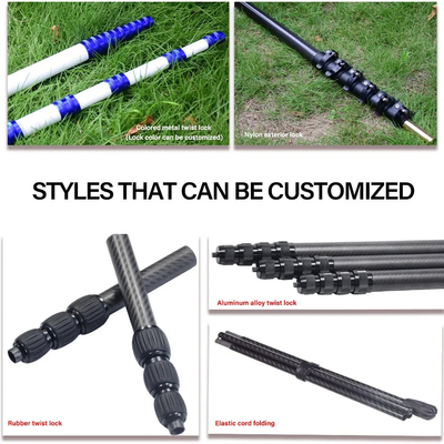 Customized Carbon Fiber Telescopic Tube Corrosion-Resistant  Heat-Resistant