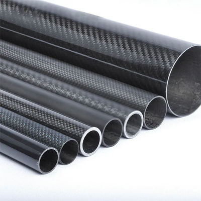 Wall Thickness 2mm Ø 28mm X Ø 24mm Carbon Fiber Tube Low Weight With Maximum Precision