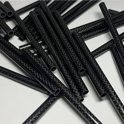 Wrapping Multiple Layers 3K Round Shaped Roll Wrapped Carbon Fiber Tube