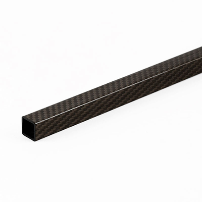 Length 600mm 3K Full Carbon Fiber Square Tube Gloss Matt Surface