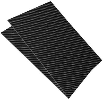 400X500X3MM 100% 3K Cross Grain Carbon Fiber Sheet Laminate Plate Panel 3mm Thickness