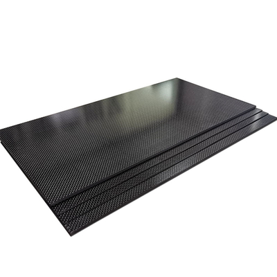 400X500X3MM 100% 3K Cross Grain Carbon Fiber Sheet Laminate Plate Panel 3mm Thickness
