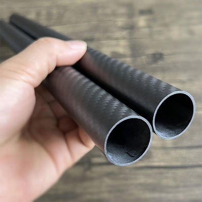 3K Carbon Fiber Tube Pipe Strong and Tough Wear-Resistance with All Sizes Available