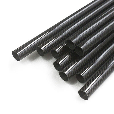 3K Carbon Fiber Tube Pipe Strong and Tough Wear-Resistance with All Sizes Available