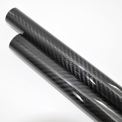High Durability Flexibility Customizing Roll Wrapped Carbon Fiber Tube for Industry