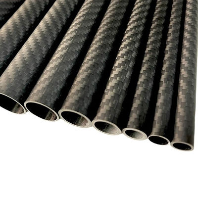 High Durability Flexibility Customizing Roll Wrapped Carbon Fiber Tube for Industry