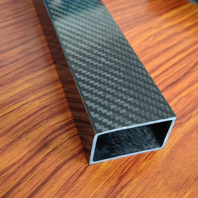 High-Quality Custom & High-Performance 3K Rectangular Carbon Fiber Tube