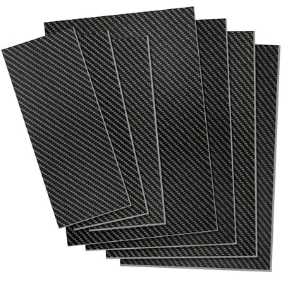 Smooth 3K Fabric in a Twill Weave 1mm/2mm/3mm Carbon Fiber Sheet