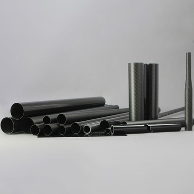 3K Carbon Fiber Tube Twill Matte Finish for Industrial Applications