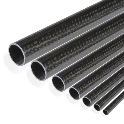3K Carbon Fiber Tube 100% Carbon Content High Strength