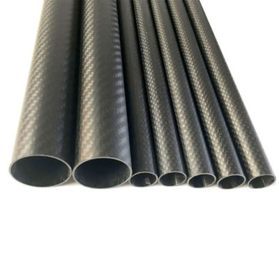 10mm x 8mm x 10000mm Carbon Fiber Tube with 1mm Wall Thickness and ±0.1mm Tolerance