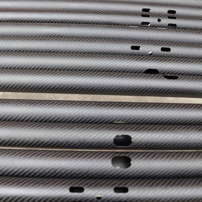 Matt Surface 20MM 3K Roll Wrapped Carbon Fiber Tube 18mm*20mm*500mm