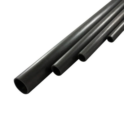 High Tensile and Modulus Unidirectional Round Shaped Pultruded Carbon Fiber Tube
