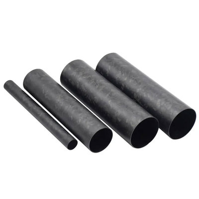 High Stiffness 100% 3K Roll Wrapped Twill Carbon Fiber Round Tube Manufacturer