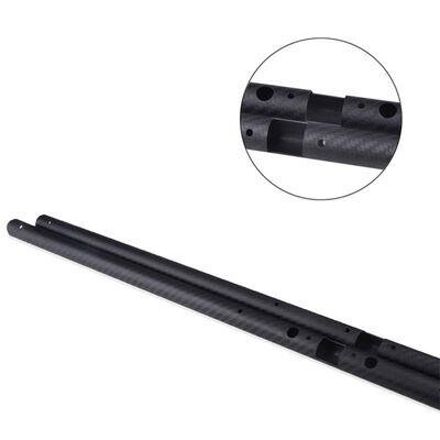 3K Twill Carbon Fiber Tube Round Pipe with Matte Finish High Strength-to-Weight Ratio and Precision Roll-Wrapped Construction