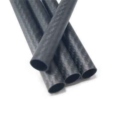 Customized Twill Weave Carbon Fiber Tube Available in Multiple Sizes and Lengths