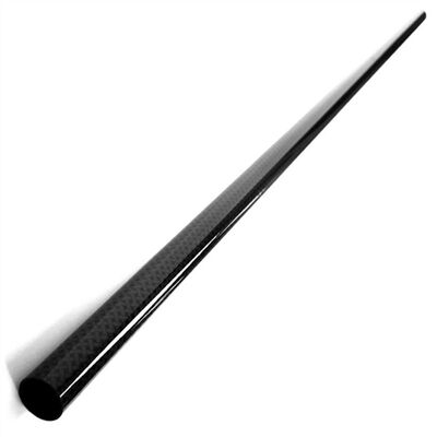 100MM OD x 96MM ID 500MM Long 3K Twill Matte Carbon Fiber Tube Roll Wrapped Carbon Pipe