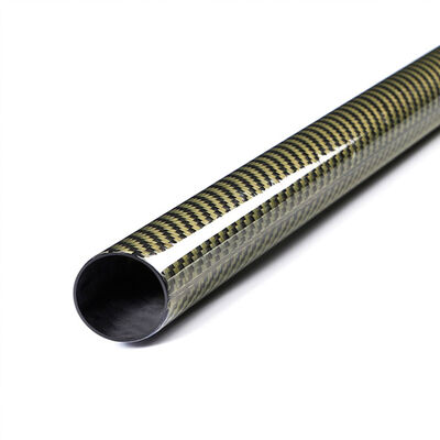 100MM OD x 96MM ID 500MM Long 3K Twill Matte Carbon Fiber Tube Roll Wrapped Carbon Pipe