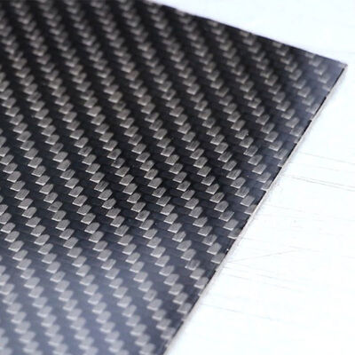 3K Twill Weave Carbon Fiber Plate with Various Thicknesses and Glossy/Matte Finish for High Performance Applications